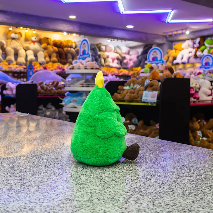 Pino de peluche Tino navideño 18 cm