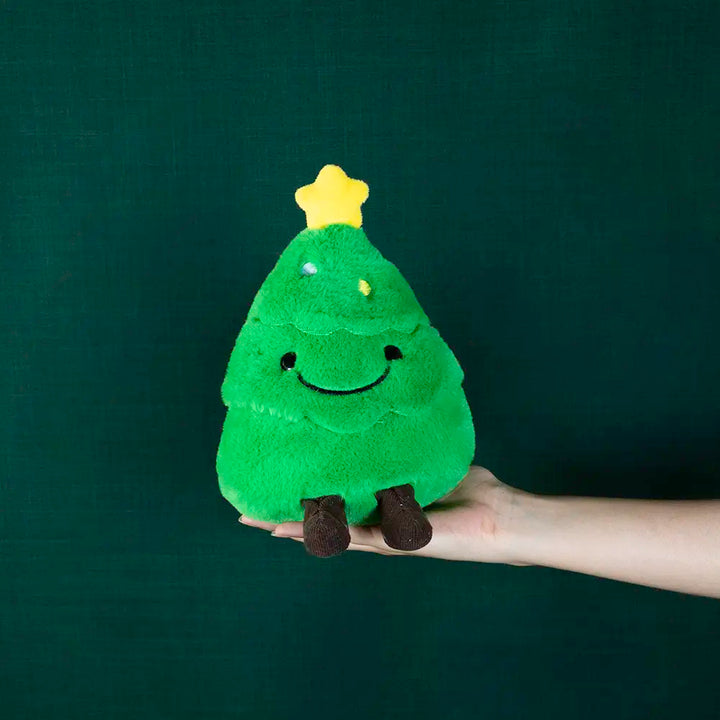 Pino de peluche Tino navideño 18 cm