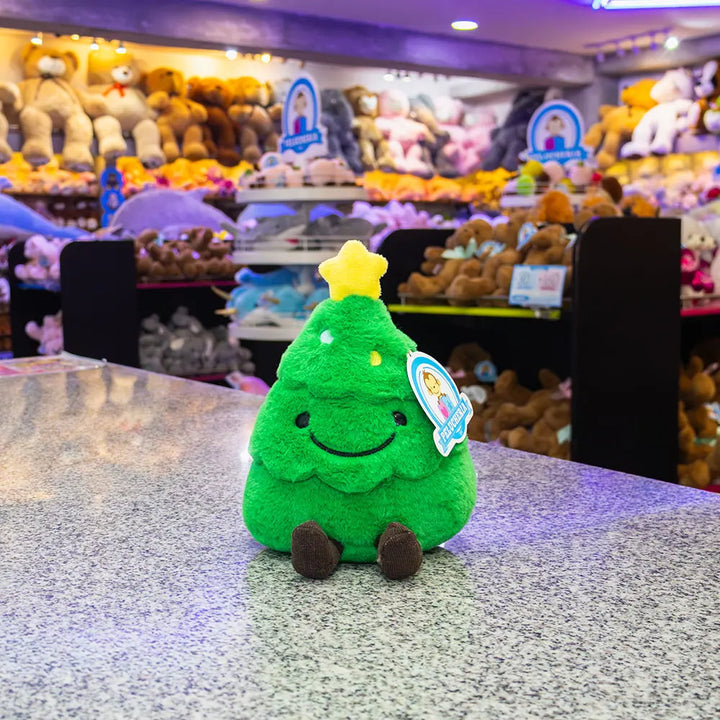 Pino de peluche Tino navideño 18 cm