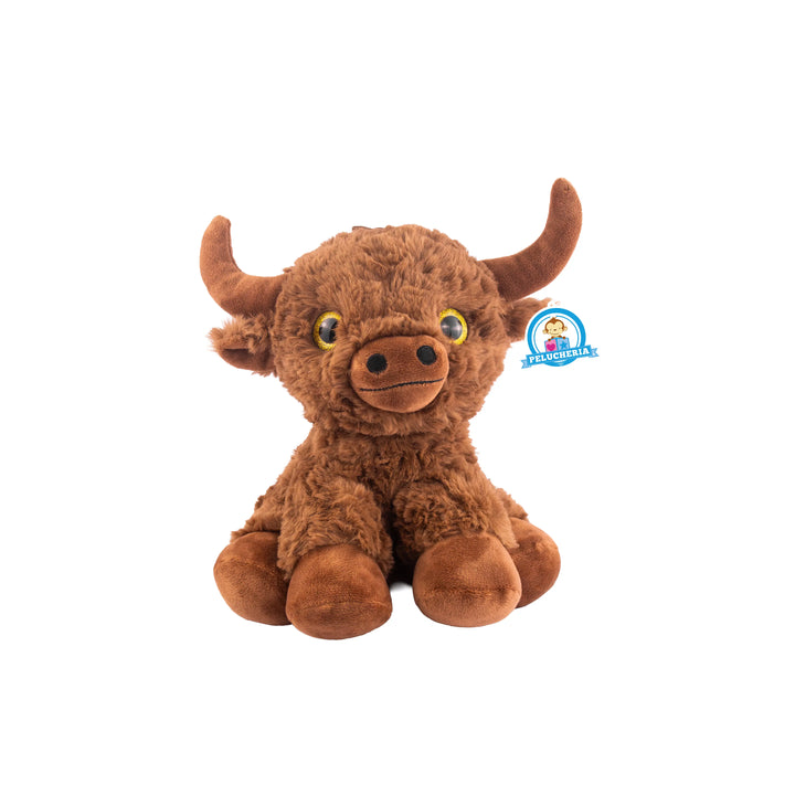 Toro de peluche Cornelio 25 cm