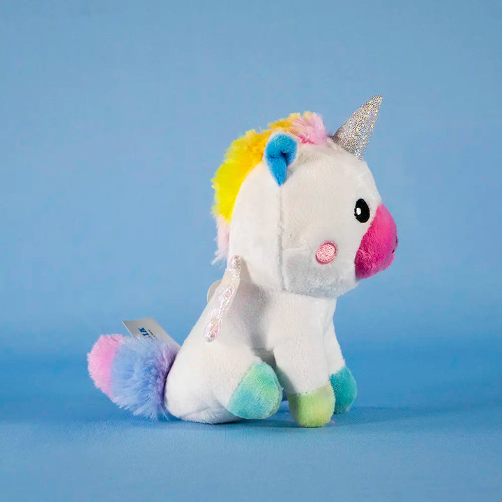 Set de 6 Piezas Unicornio de peluche Kawaii 13 cm