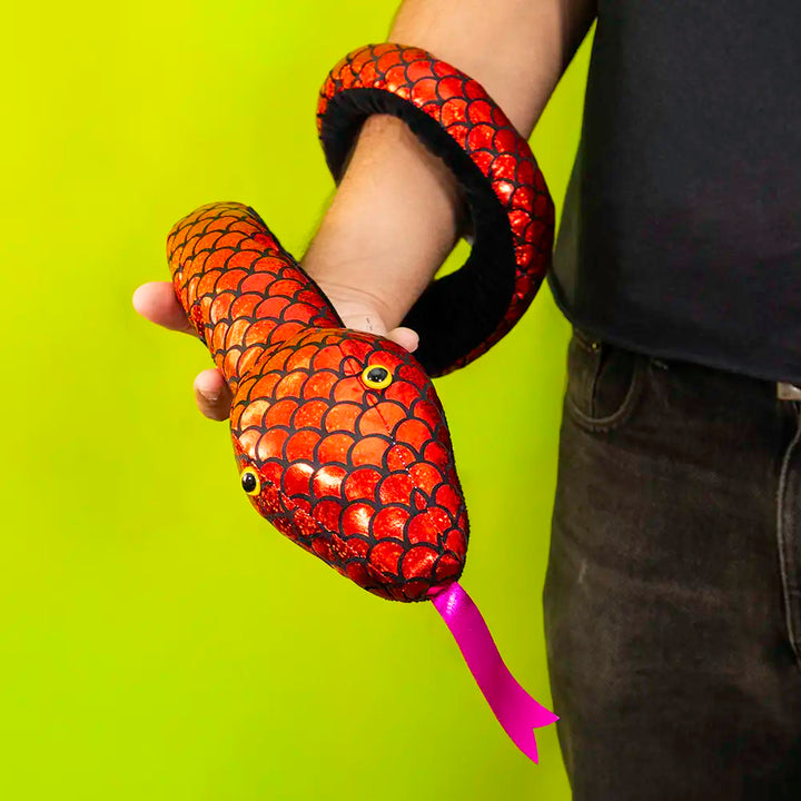 Set de 6 Piezas Serpiente de peluche Colors  100 cm