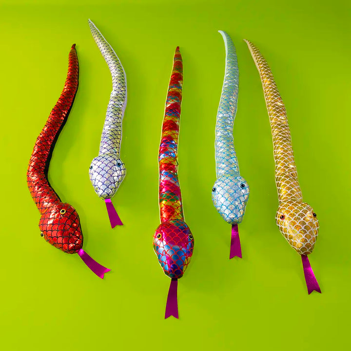 Set de 6 Piezas Serpiente de peluche Colors  100 cm