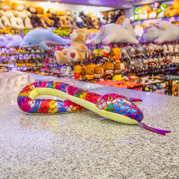 Set de 6 Piezas Serpiente de peluche Colors  100 cm
