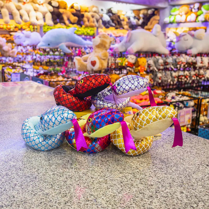 Set de 6 Piezas Serpiente de peluche Colors  100 cm