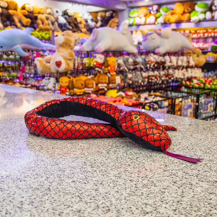 Set de 6 Piezas Serpiente de peluche Colors  100 cm