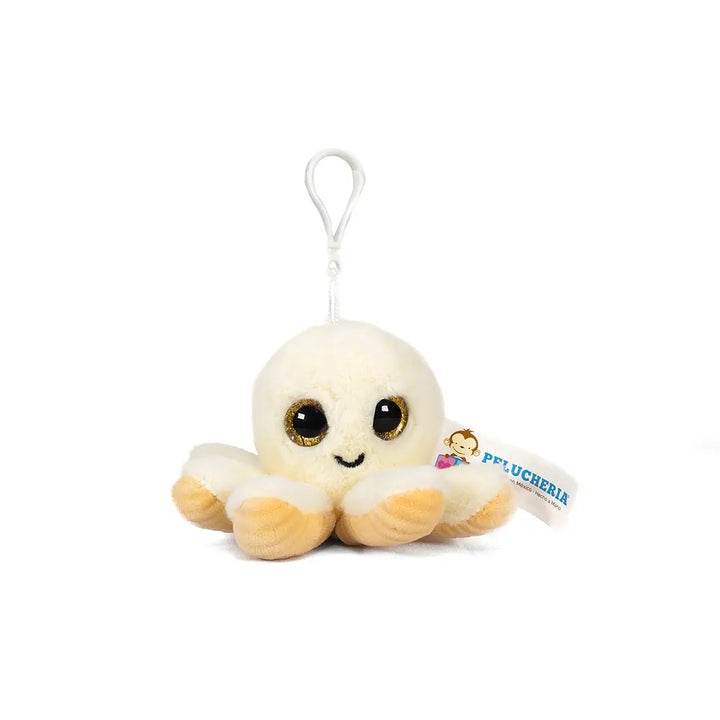 Set de 12 Piezas Llavero Pulpo de peluche 7 cm