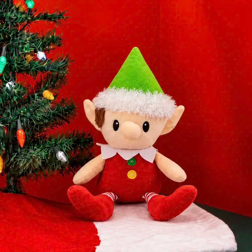 Elfo navideño de peluche 30 cm xmas
