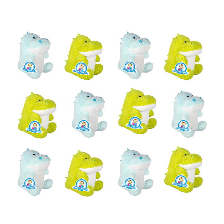 Set de 12 Piezas Dinosaurio de peluche Surtidito Wiki 20 cm