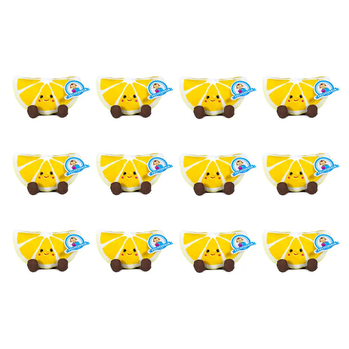 Set de 12 piezas Lima de Peluche Citrus 20 cm