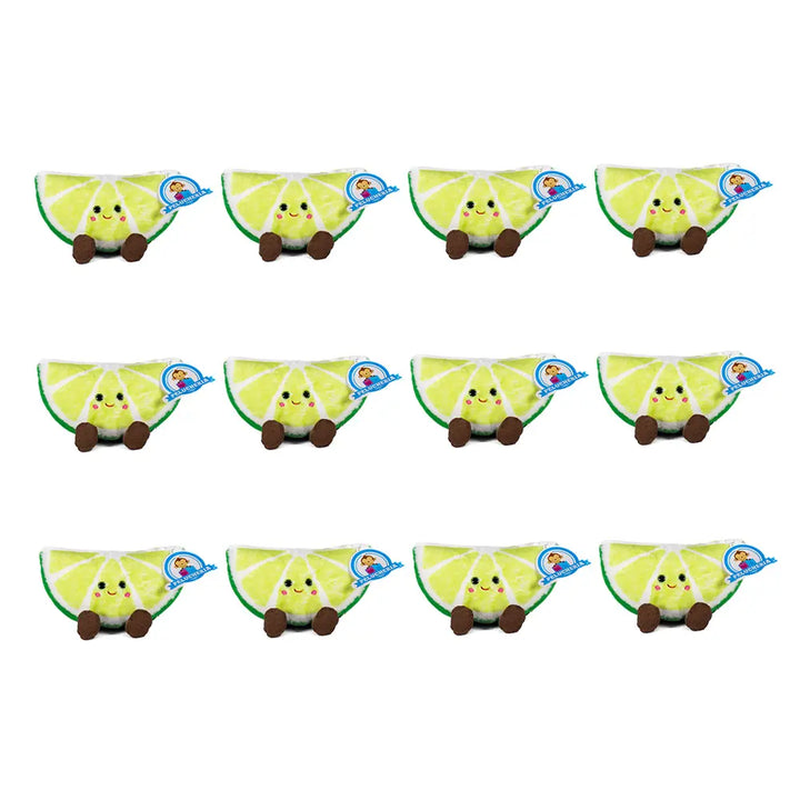 Set de 12 piezas Limón de Peluche Citrus 20 cm