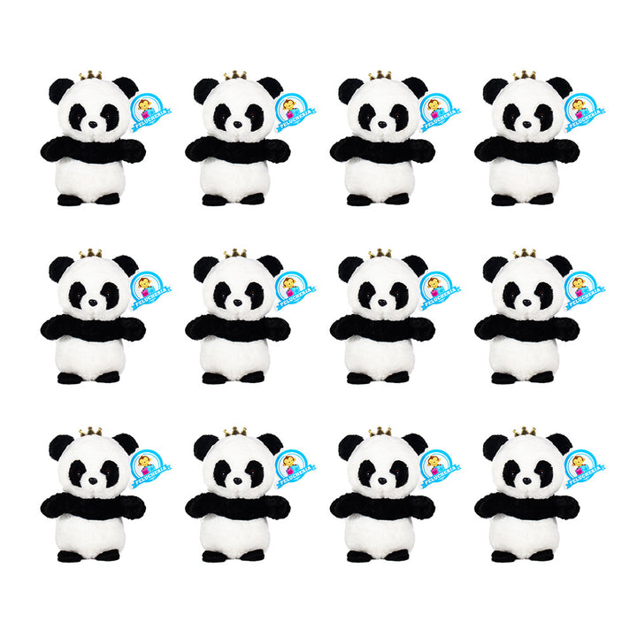 Set de 12 piezas Oso panda de peluche Clásico 20cm