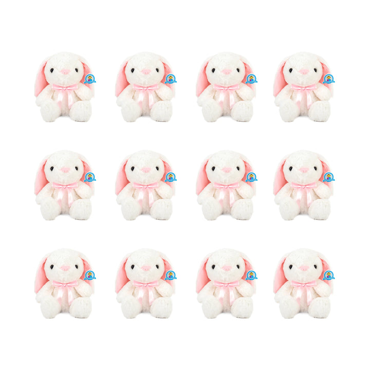 Set de 12 Piezas Conejo de peluche Teo 25cm