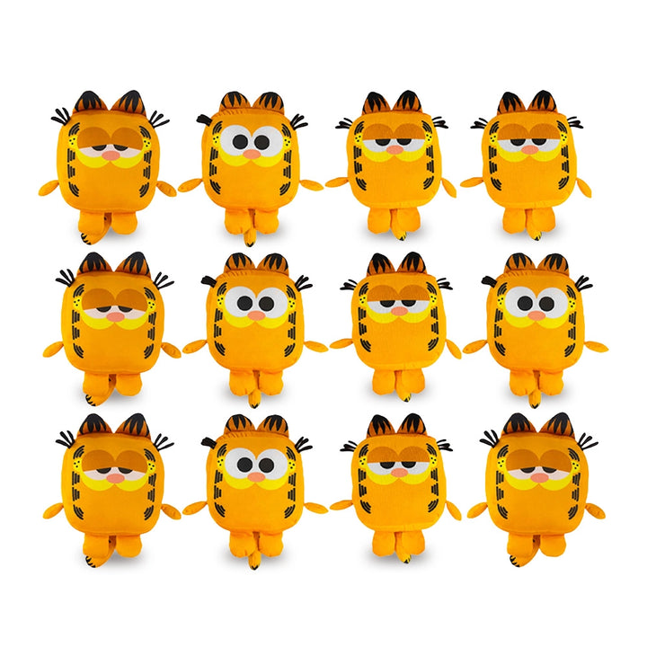 Set de 12 Piezas Garfield de peluche Kawaii Cubes 18 cm