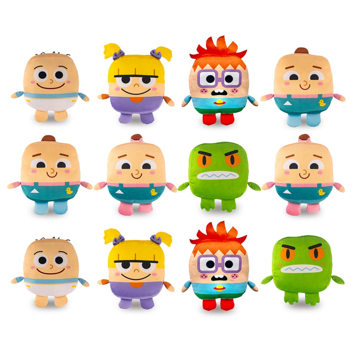 Set de 12 Piezas Rugrats de peluche Kawaii Cubes 18 cm
