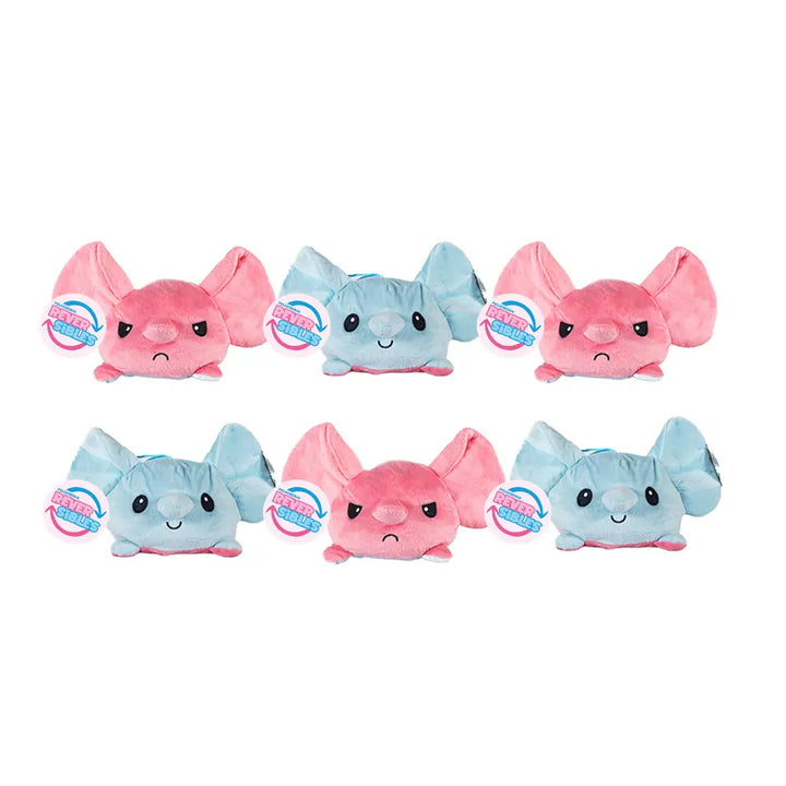 Productos reversibles color rosa y azul , peluches de novedad y en tendencia. peluches economicos para maquinas caza muñecos