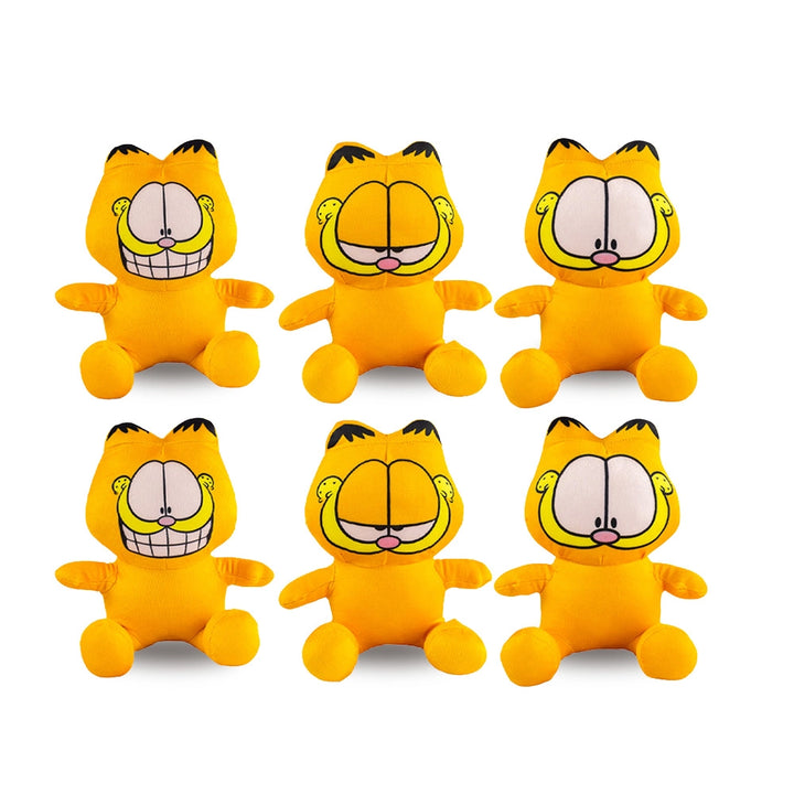 Set de 6 Piezas Garfield de peluche Baby 18 cm